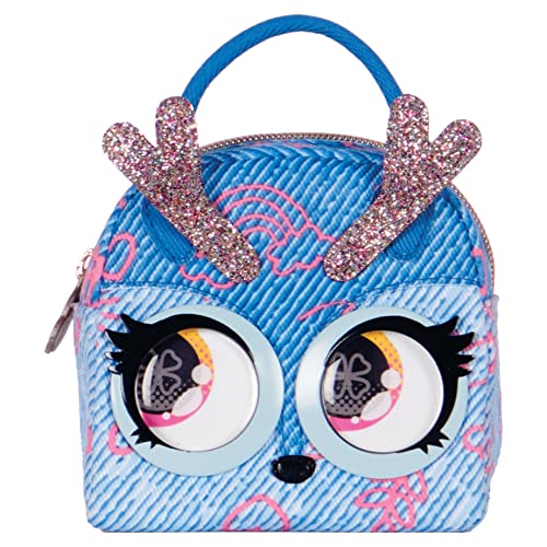 Spin Master - Purse Pets Toy Figure Coin Purses & Pouches Purse pets - micro narvalo narwow fashion clutch bag with rotating eyes, toys for girls 5 years and above 6062213
