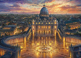 Schmidt Spiele | Thomas Kinkade: The Vatican (1000pc) | Puzzle | Ages 12+