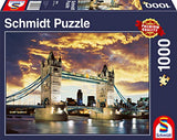 Schmidt Tower Bridge Jigsaw Puzzle (1000 Pieces), Multicoloured