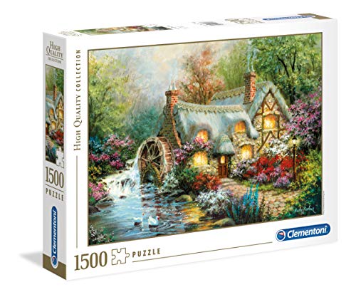 Clementoni - 31812 - collection puzzle - country retreat - 1500 pieces - made in italy - jigsaw puzzles for adult