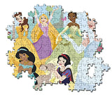Clementoni 20346 disney princess glitter princess-104 pieces-made in italy, 6 years old children’s, cartoon, supercolor puzzle, multicolour, medium
