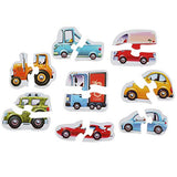 CUBIKA - Puzzlika - 8 Puzzle in 1: Vehicles