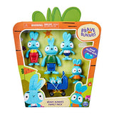 Spin Master - Brave Bunnies Toys And Games Action Figures Brave bunnies 6063824 figurereure gift, family pack of action figures with ma, pa, bop, boo and babies, kids toys for boys and girls ages 3 and up