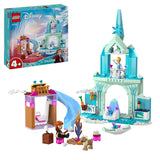 LEGO ǀ Disney Princess Elsa’s Frozen Castle Buildable Toy for 4 Plus Year Old Girls and Boys, Includes Princess Elsa and Anna Mini-Doll Figures and 2 Animal Toys, Fun Birthday Gift 43238