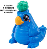 Mattel Cave Club Slate Doll (10-inch, Blue Hair) Poseable Prehistoric Fashion Doll with Dinosaur Pet and Accessories - Mod: GNL87