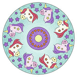 Ravensburger 29703 0 mandala designer unicorn, yellow