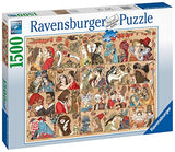 Ravensburger love through the ages 1500 piece jigsaw puzzle for adults & kids age 12 years up