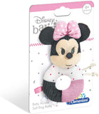 Baby Clementoni - Baby Minnie Soft Ring Rattle