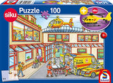 Schmidt Spiele 56352 Emergency Children's Puzzle 100 Pieces with Siku Helicopter, Colourful