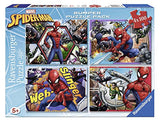 Ravensburger 6914 spider-man puzzle 4 x 100 pieces bumper pack, spiderman