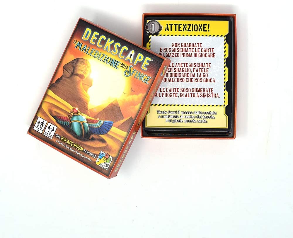 Deckscape - The curse of the Sphinx - A hectic adventure set in Egypt- Mod: DVG5709