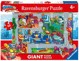 Ravensburger 03075 superzings/superthings super zings, 60 giant puzzle