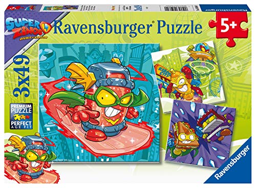 Ravensburger 5084 super zings superzings/superthings suitable for children over 5 years, colourful, 49 piezas, puzzle 3x49