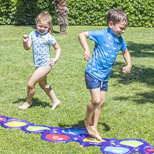 Goliath - Floor Games - Board Game - Wahu Hop Skin'n Splash | For Kids Ages 5+ | Garden Water Toy - Model: GLT19041