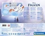 Clementoni window art frozen 2, set for creating adhesive surface decorations, disney stickers, creative game girl 6 years, made in italy, multicolored, medium, 18704