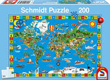 Schmidt Spiele CGS_56118 Jigsaw Puzzle, Multicolor, 200 Piece