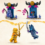 LEGO NINJAGO Arin’s Battle Mech, Action Figure Ninja Toy for 4 Plus Year Old Boys, Girls & Kids, Dragons Rising Set with Arin Minifigure and Mini Katana Sword Accessory, Action Toys, Gift Idea 71804