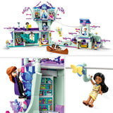 LEGO 43215 Disney The Enchanted Treehouse with 13 Mini-Doll Figures including Princess Jasmine, Elsa, Anna & Moana, 2-Level Buildable Toy, Gift for Kids, Girls, Boys Aged 7 Plus, Disney 100 Set