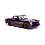 SIMBA - Hollywood Rides - DC Comics Bombshells: Chevy del 1957 with Batgirl (scale 1:24)