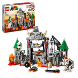 LEGO 71423 Super Mario Dry Bowser Castle Battle Expansion Set with 5 Characters Including Purple Toad, Bone Piranha Plant and Goomba Figures, Buildable Toy for Kids, Boys, Girls Aged 8 Plus