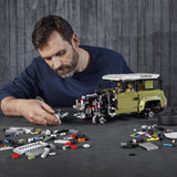 LEGO 42110 Technic Land Rover Defender Off Road 4x4 Car, Exclusive Collectible Model, Advanced Building Set