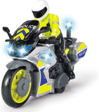 SIMBA - DICKIE - Police motorbike cm.17 with lights and sounds, removable and articulated character