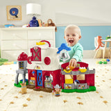 Mattel - Fisher-Price Little People Farm Toy, Toddler Playset With Smart Stages Learning Content