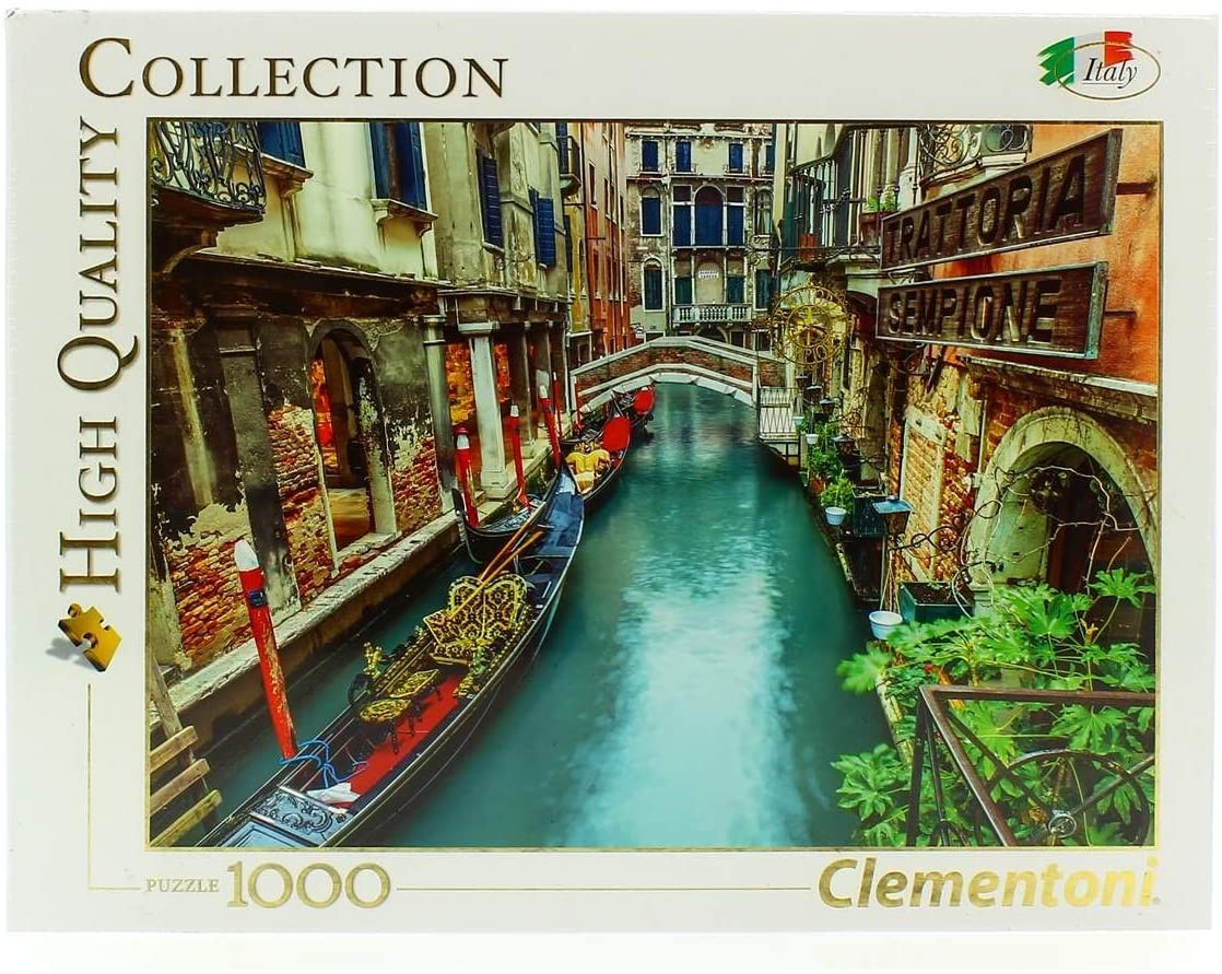 CLEMENTONI - BOARD GAME - 1000PCS - HIGH QUALITY COLLECTION - PUZZLE - MOD: CLM39458