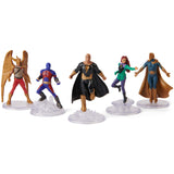 Spin Master - DC Comics Black Adam Justice Society Set 5-Pack, 2-Inch Figure Set