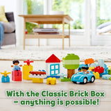 LEGO 10913 DUPLO Classic Brick Box Building Set with Storage, First Bricks Learning Toy for Toddlers 1 .5 Year Old