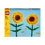 LEGO Creator Sunflowers, Artificial Flowers Building Kit for Kids Aged 8+, Display as Bedroom Accessory or Floral Bouquet Home Decoration, Gift for Girls, Boys and Teenagers 40524