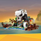 LEGO 31109 Creator 3in1 Pirate Ship, Inn & Skull Island Toy Set