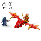 LEGO NINJAGO Kai’s Rising Dragon Strike, Ninja Toy for 6 Plus Year Old Boys, Girls & Kids, Figure Building Set with Kai Minifigure and Mini-Katana Sword Accessory, Role-play Toys, Gift Idea 71801