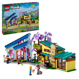 LEGO Friends Olly and Paisley's Family Houses, Toy Dolls House Set for 7 Plus Year Old Girls, Boys & Kids with Mini-Doll Characters, Accessories and Pet Toys for Role Play, Birthday Gifts 42620