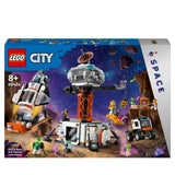 LEGO City Space Base and Rocket Launchpad Set, Toy for 8 Plus Year Old Boys & Girls, Featuring a Spaceship, 6 Minifigures, Robot and 2 Alien Figures, Gifts for Kids Who Love Cool Toys 60434