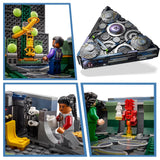 LEGO 76156 Marvel Rise of the Domo Space Building Set, Superhero Spaceship Toy from The Eternals Movie and 2 Deviants Action Figures