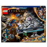 LEGO 76156 Marvel Rise of the Domo Space Building Set, Superhero Spaceship Toy from The Eternals Movie and 2 Deviants Action Figures