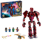 LEGO 76155 Marvel The Eternals In Arishem’s Shadow, Action Figure with Light Brick, Superhero Collectable Building Toy for Kids 7 Years Old