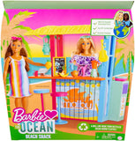 MATTEL - Barbie Loves the Ocean beach shack playset
