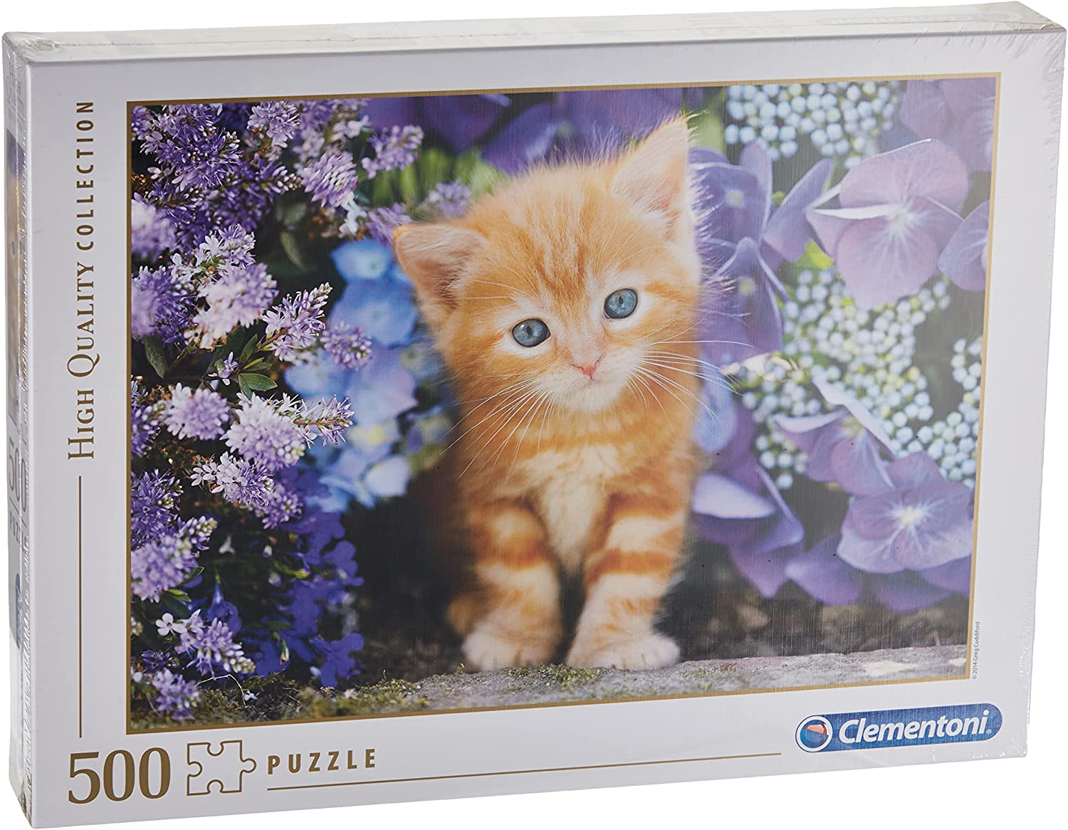 CLEMENTONI - BOARD GAME 500PC - HIGH QUALITY COLLECTION - PUZZLE - MOD: CLM30415