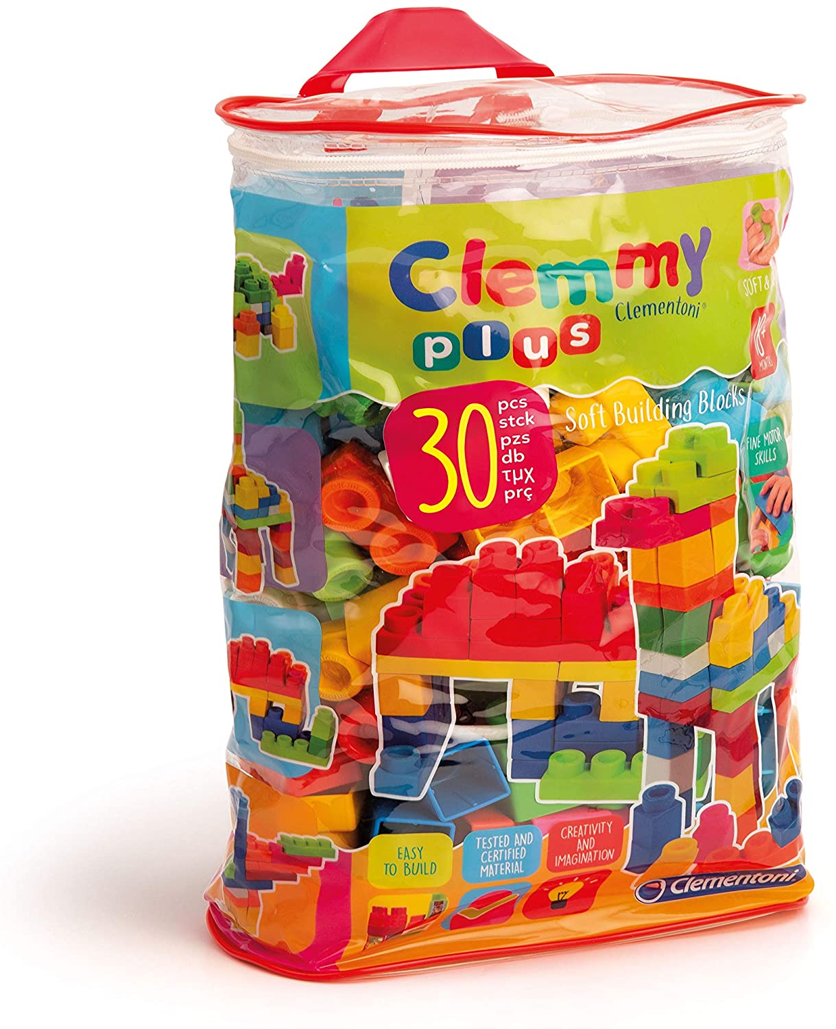 CLEMENTONI Clemmy Plus Bag 30 Pieces - Mod: CLM14879