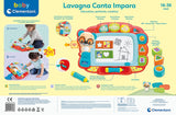 Baby Clementoni - Lavagna Canta e Impara - Italian Edition