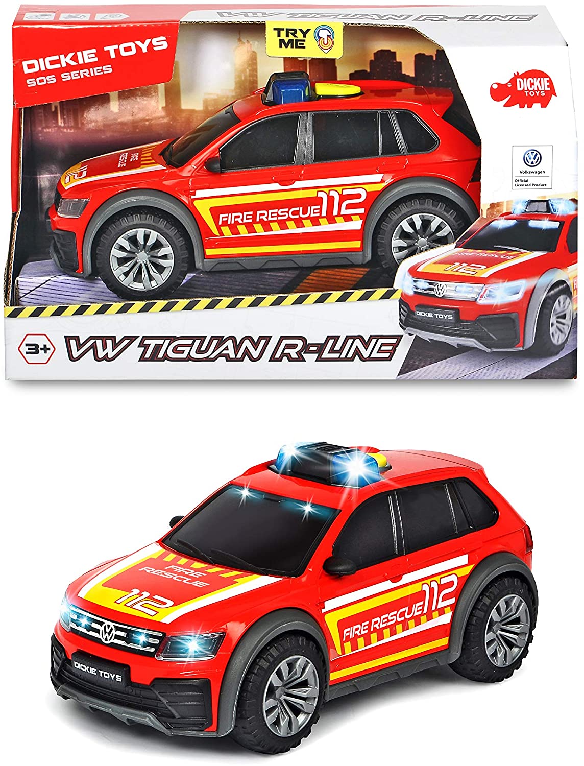 SIMBA - DICKIE - VEHICLE - GO REAL FIRE & RESCUE - COLLECTION - MOD: SBA203714016038