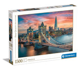 CLEMENTONI - Puzzle - London Twilight - 1500 Pieces - Age: 10-99