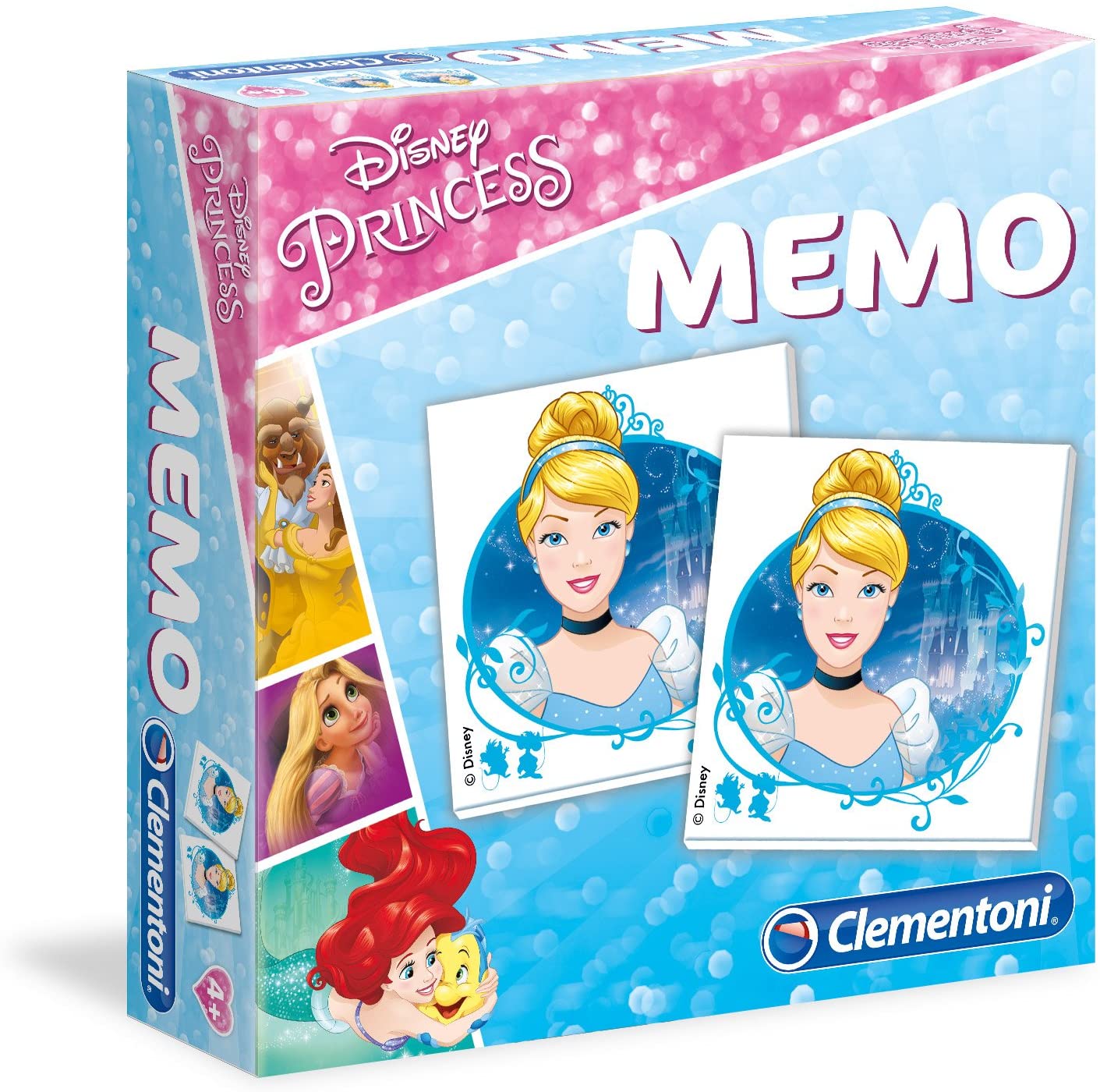 CLEMENTONI | Disney Princess - MEMO Board Game - Mod: CLM18009