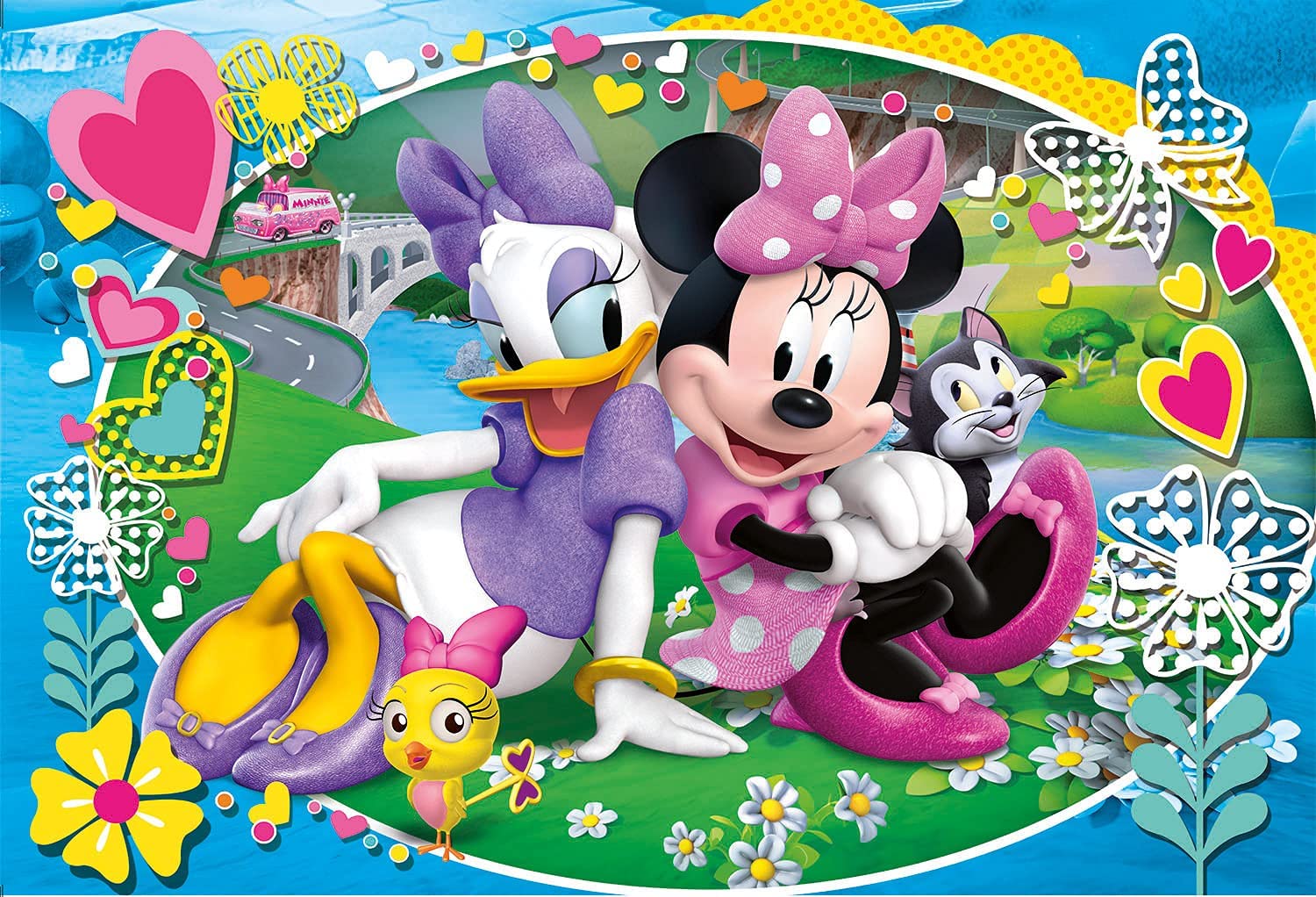 CLEMENTONI | Disney Minnie & Friends - 104 Pieces SuperColor - Mod: CLM23708