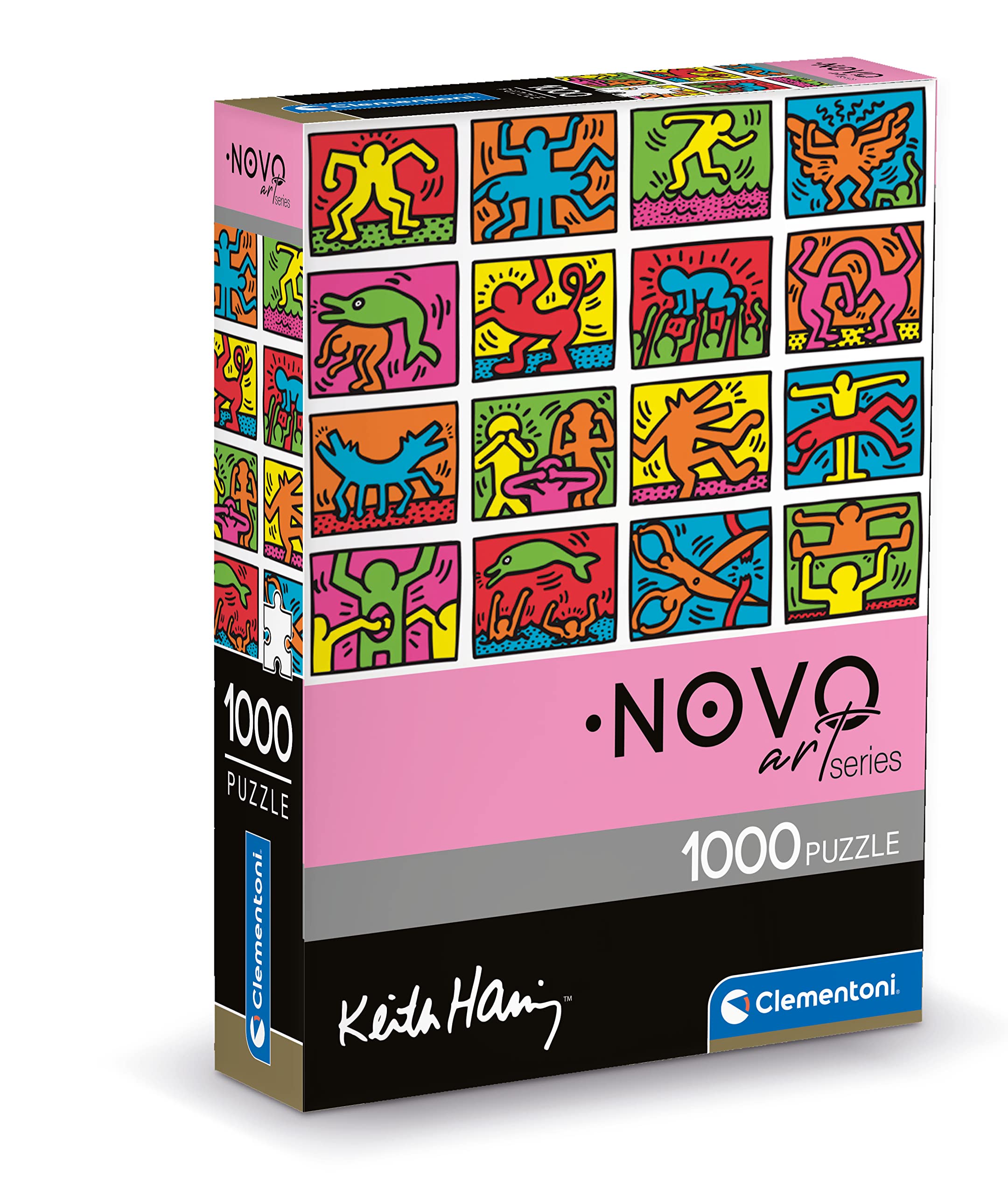 CLEMENTONI - Puzzle - Keith Haring - 1000 Pieces - Age: 10-99