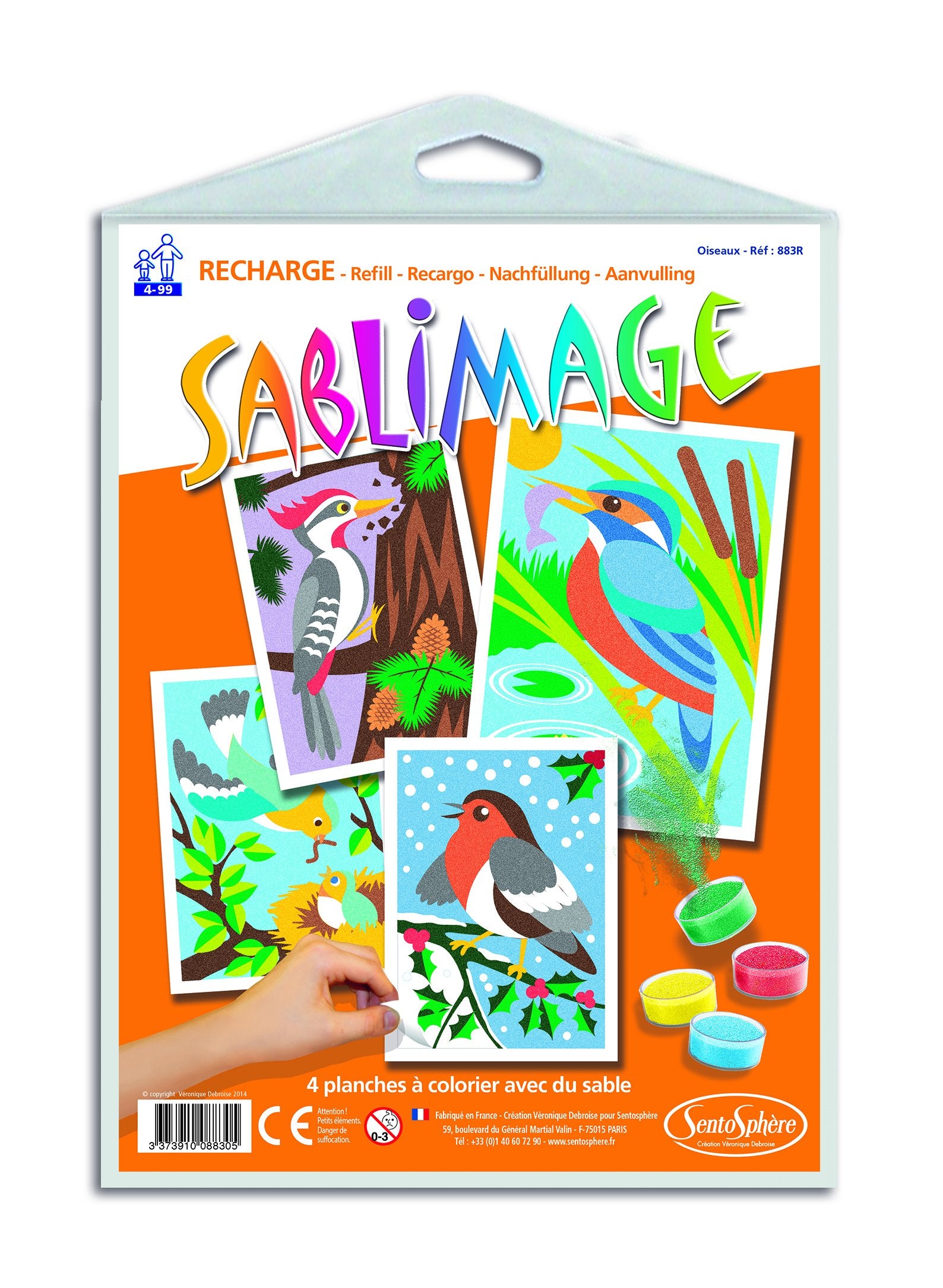 Sablimage - Forest Animals - Arts & Crafts Activity - Sentosphere
