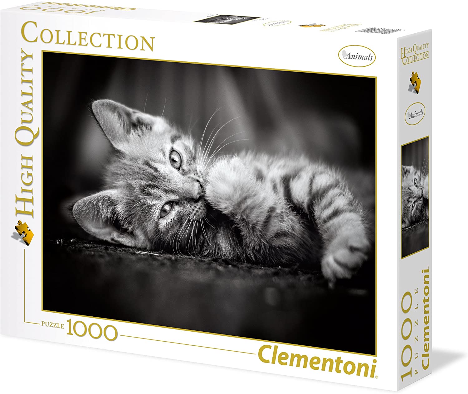 CLEMENTONI - BOARD GAME - 1000PCS - HIGH QUALITY COLLECTION - PUZZLE - MOD: CLM39422