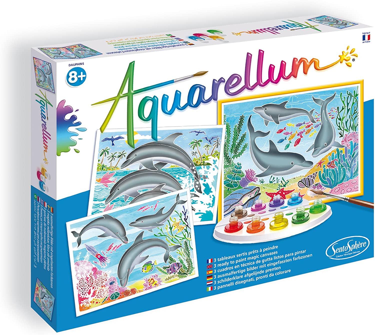 Sentosphère - Aquarellum - Fish - My Bulle Toys